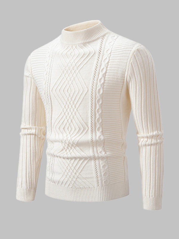 Gavin | Geometrischer Pullover