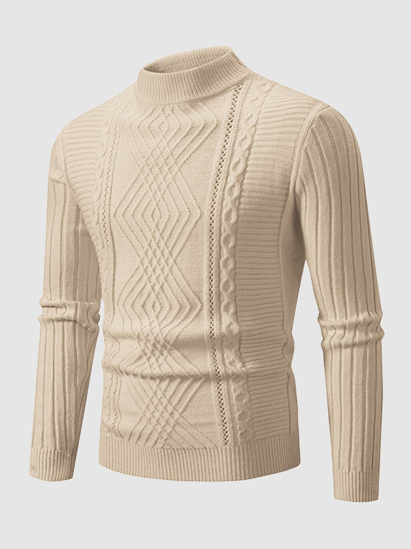 Gavin | Geometrischer Pullover