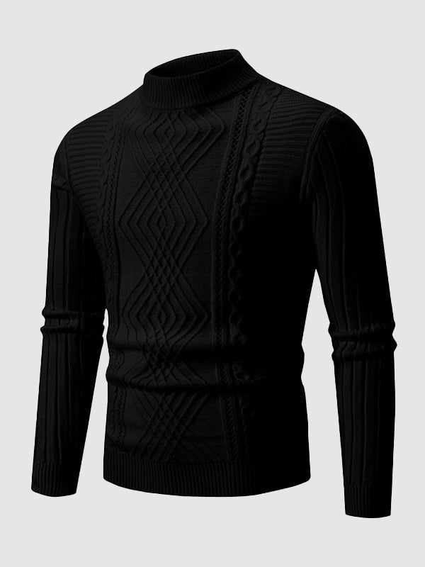 Gavin | Geometrischer Pullover