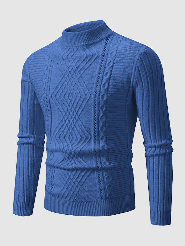 Gavin | Geometrischer Pullover