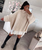 Natalie | Übergroßer Pullover Beige